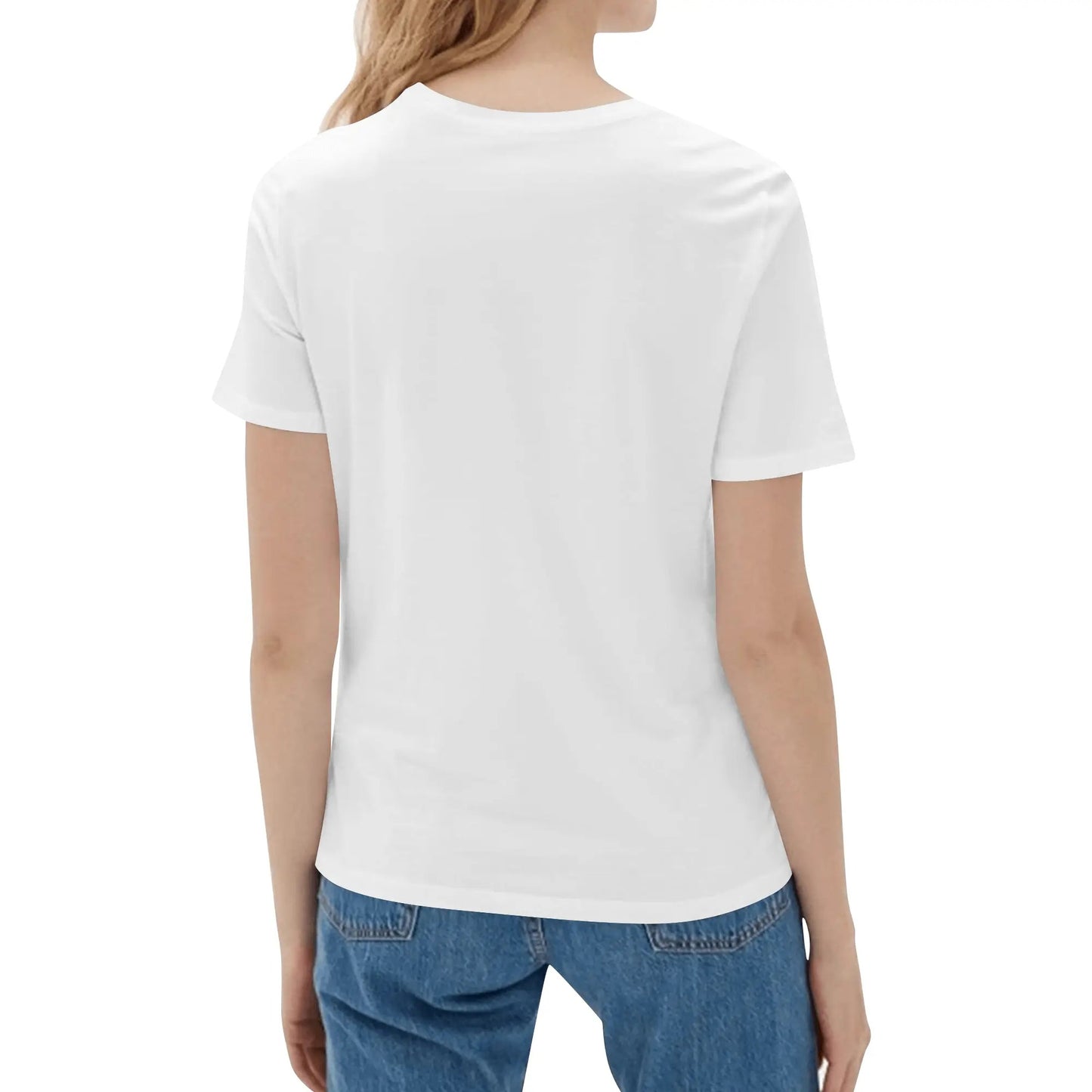 Womens Customizable Pretty Kitty Cotton T-shirt