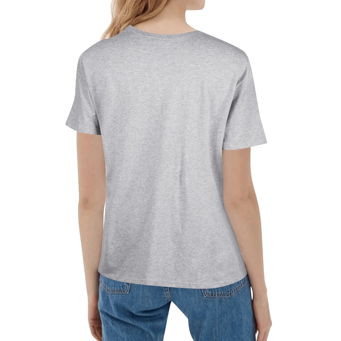 Womens Customizable Pretty Kitty Cotton T-shirt