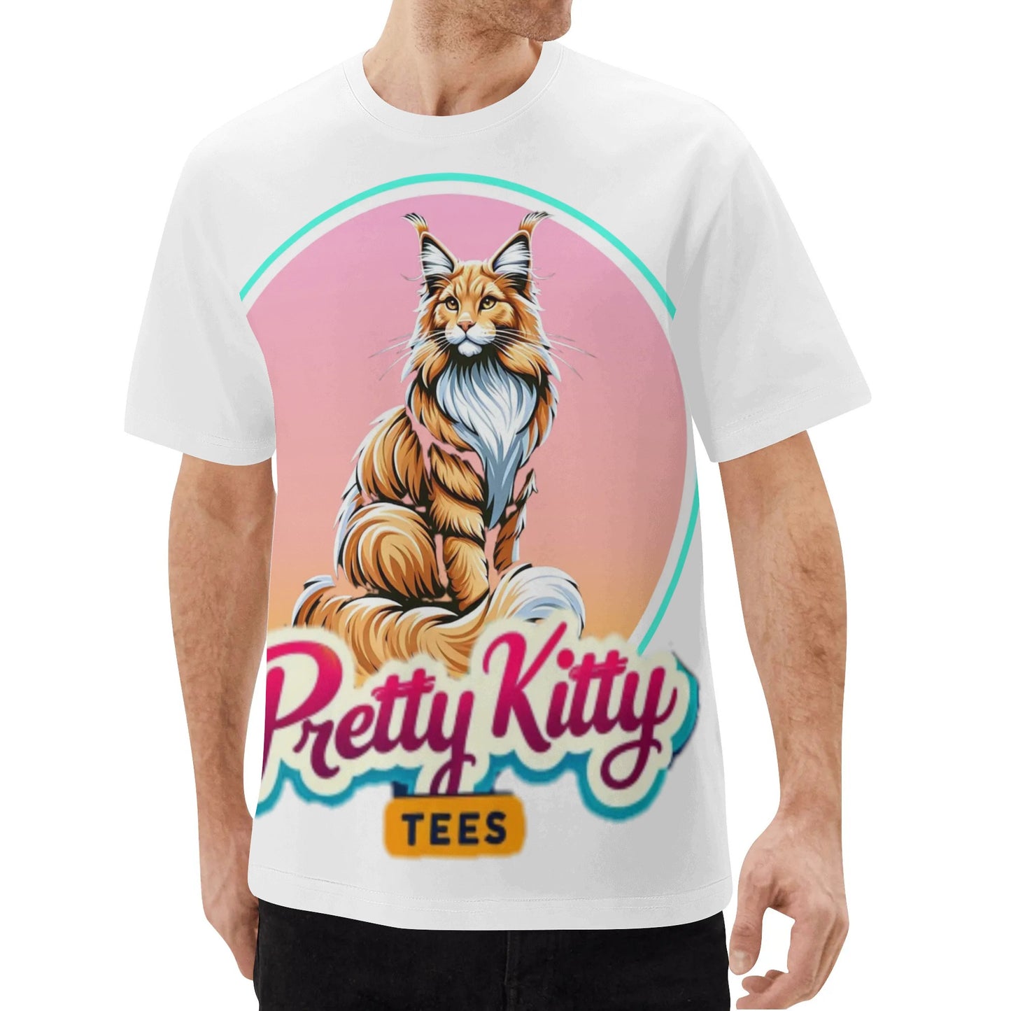 Orange Maine Coon Portrait T-Shirt