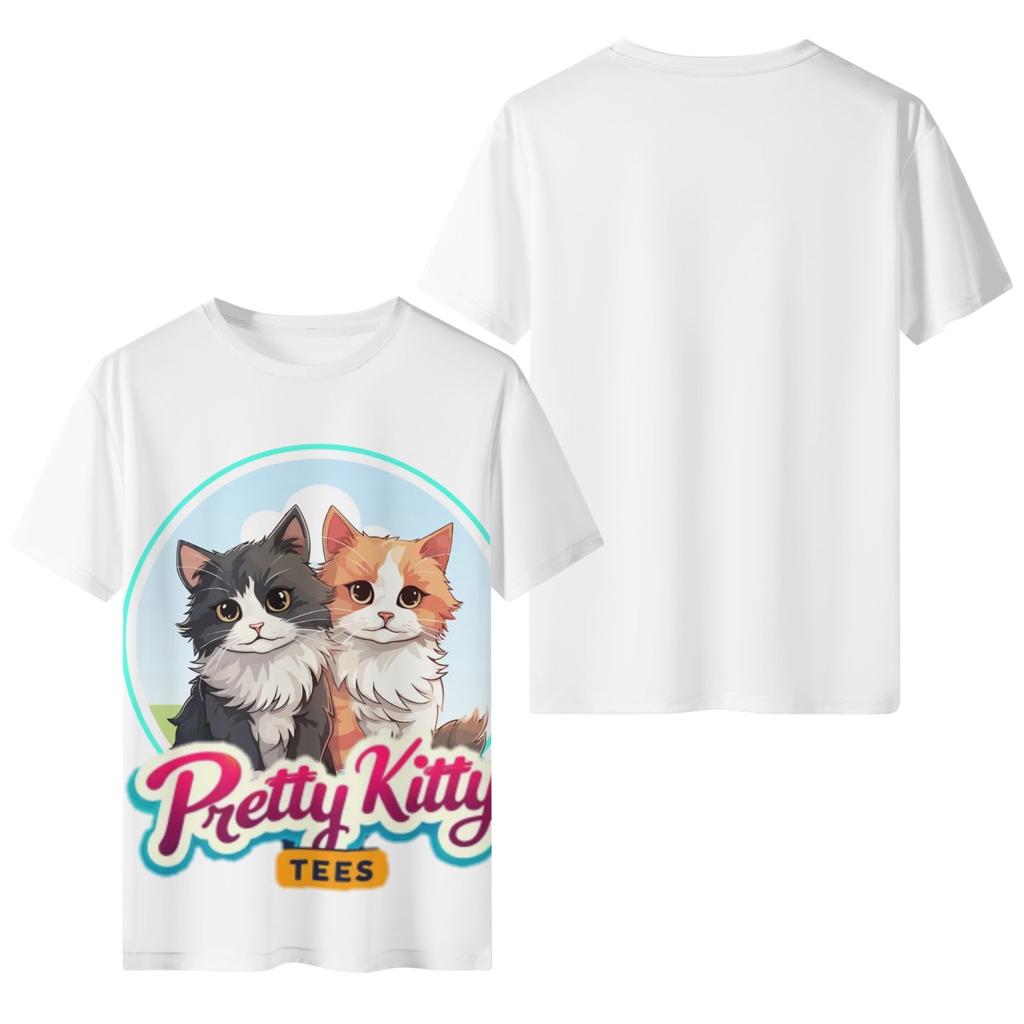 Twin Pretty Kitties T-Shirt