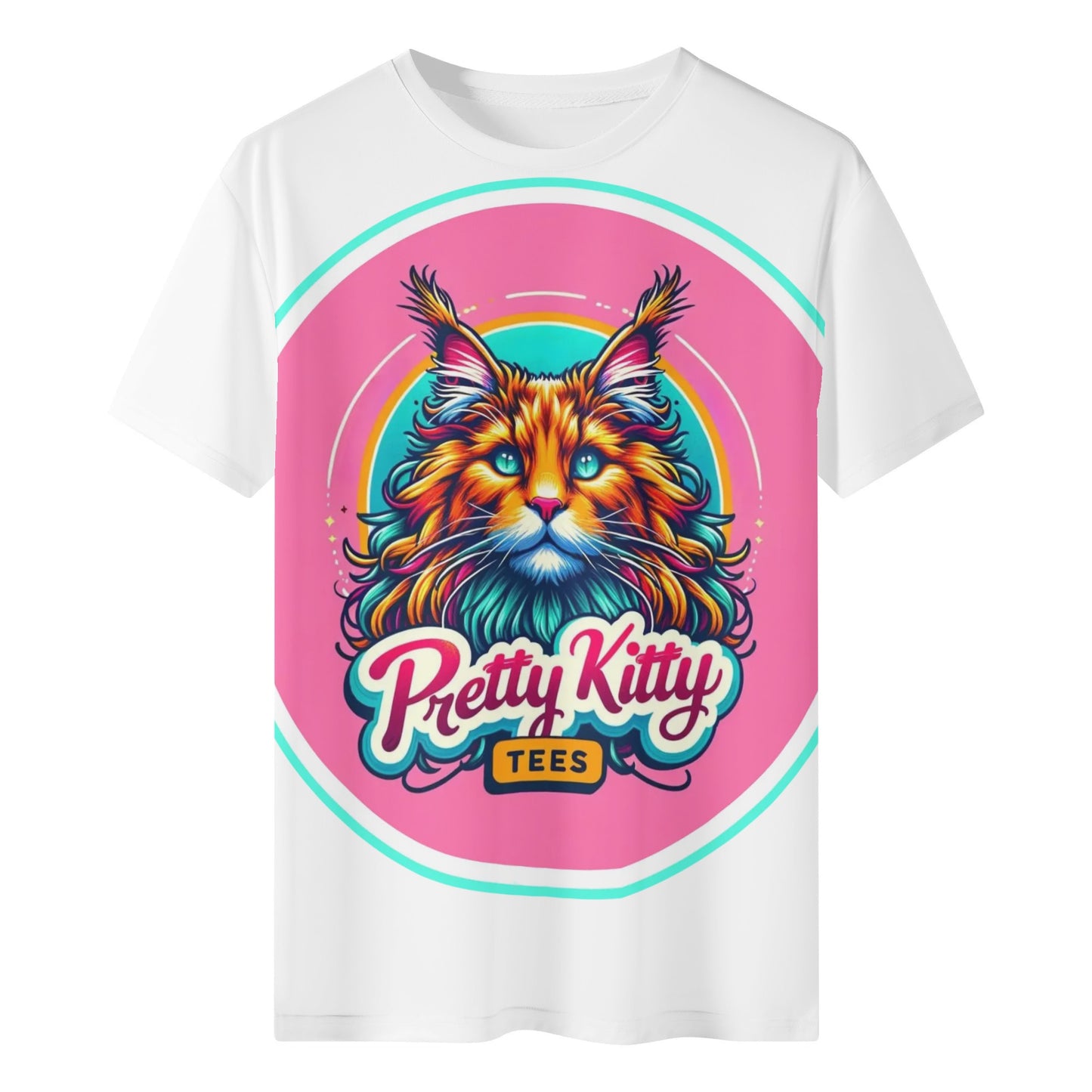 Orange Maine Coon Pretty Kitty T-Shirt